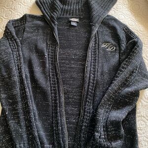Black Knit Garment